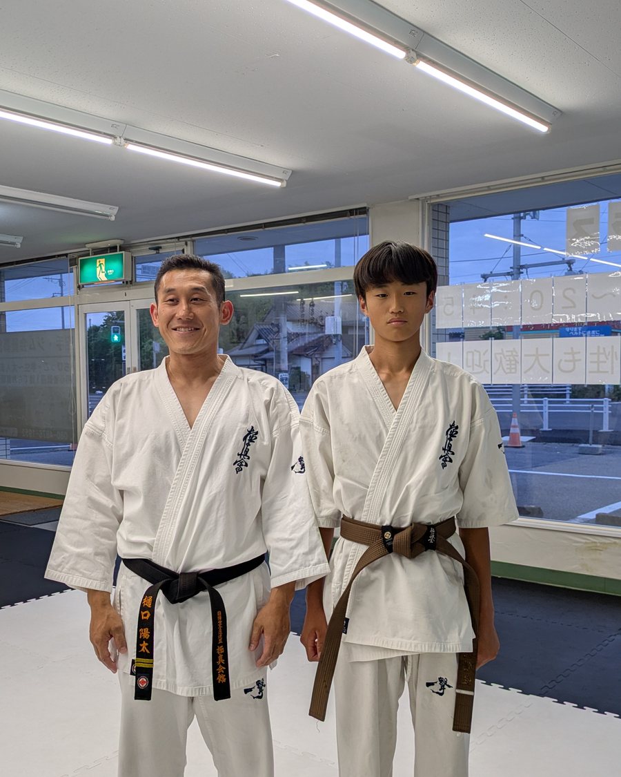 樋口と成長した道場生