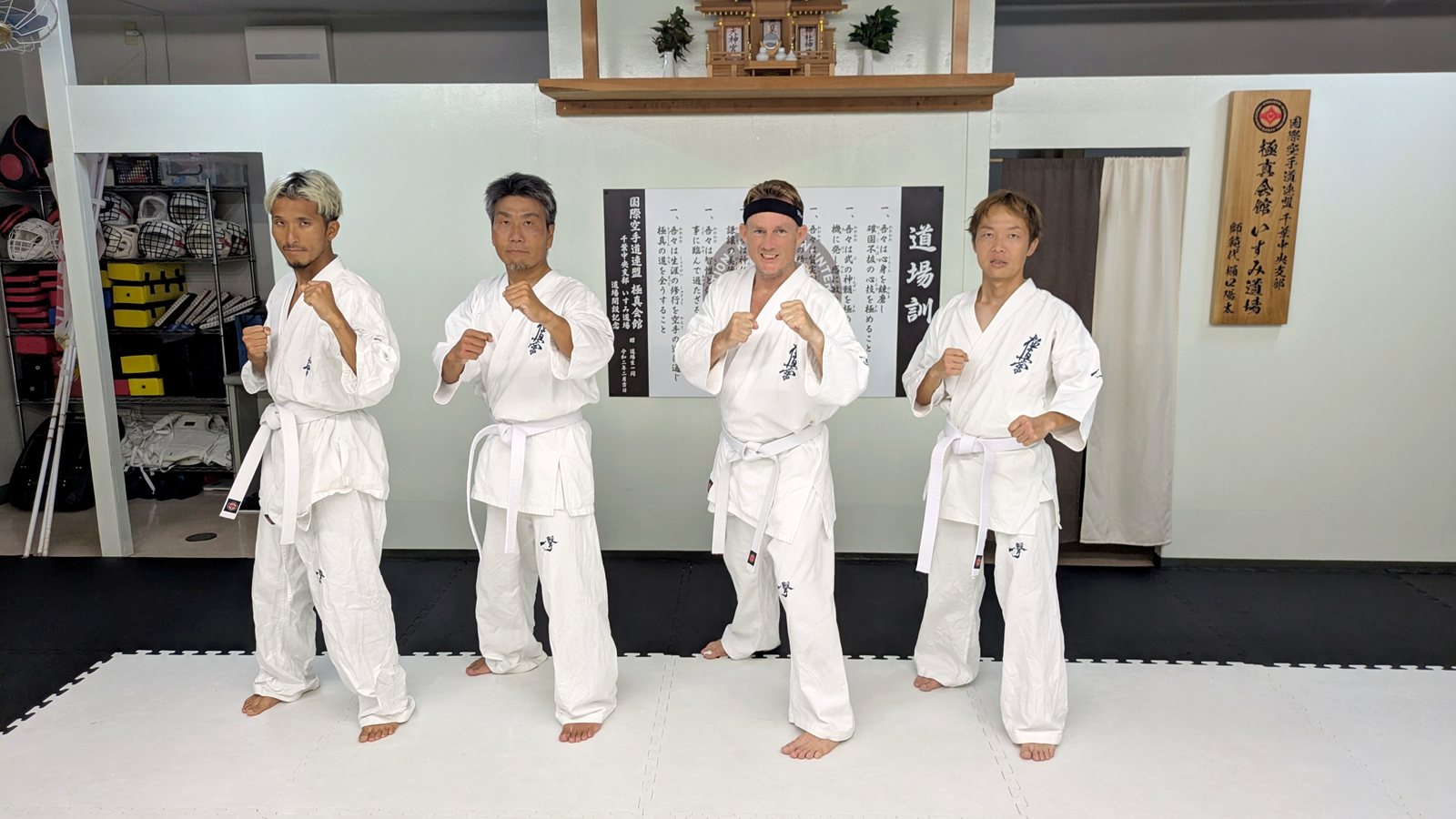大人クラス 白帯メンバーでの稽古