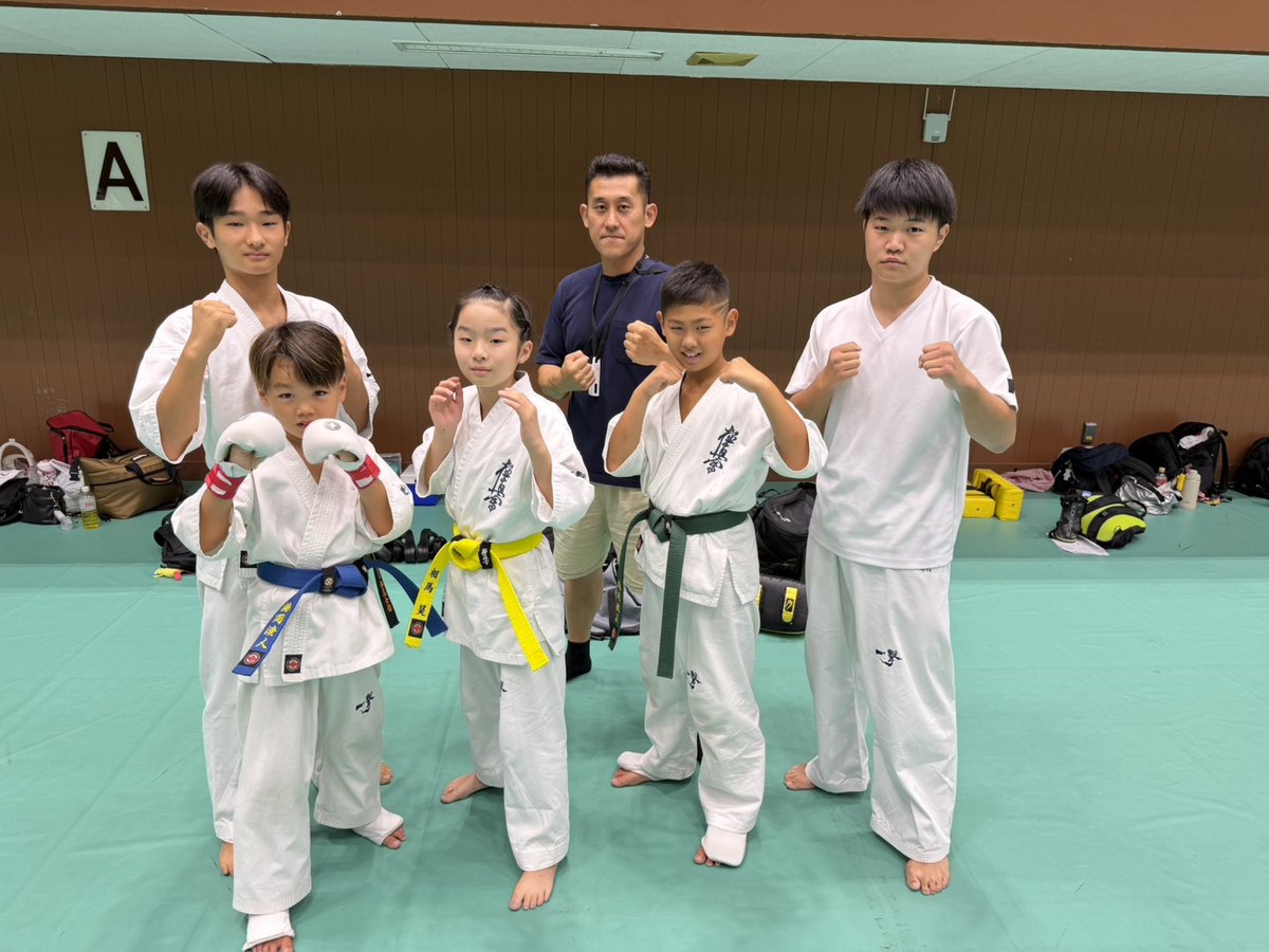 西日本大会 いすみ道場の選手たち